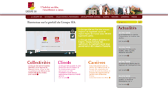 Desktop Screenshot of groupe-sia.com